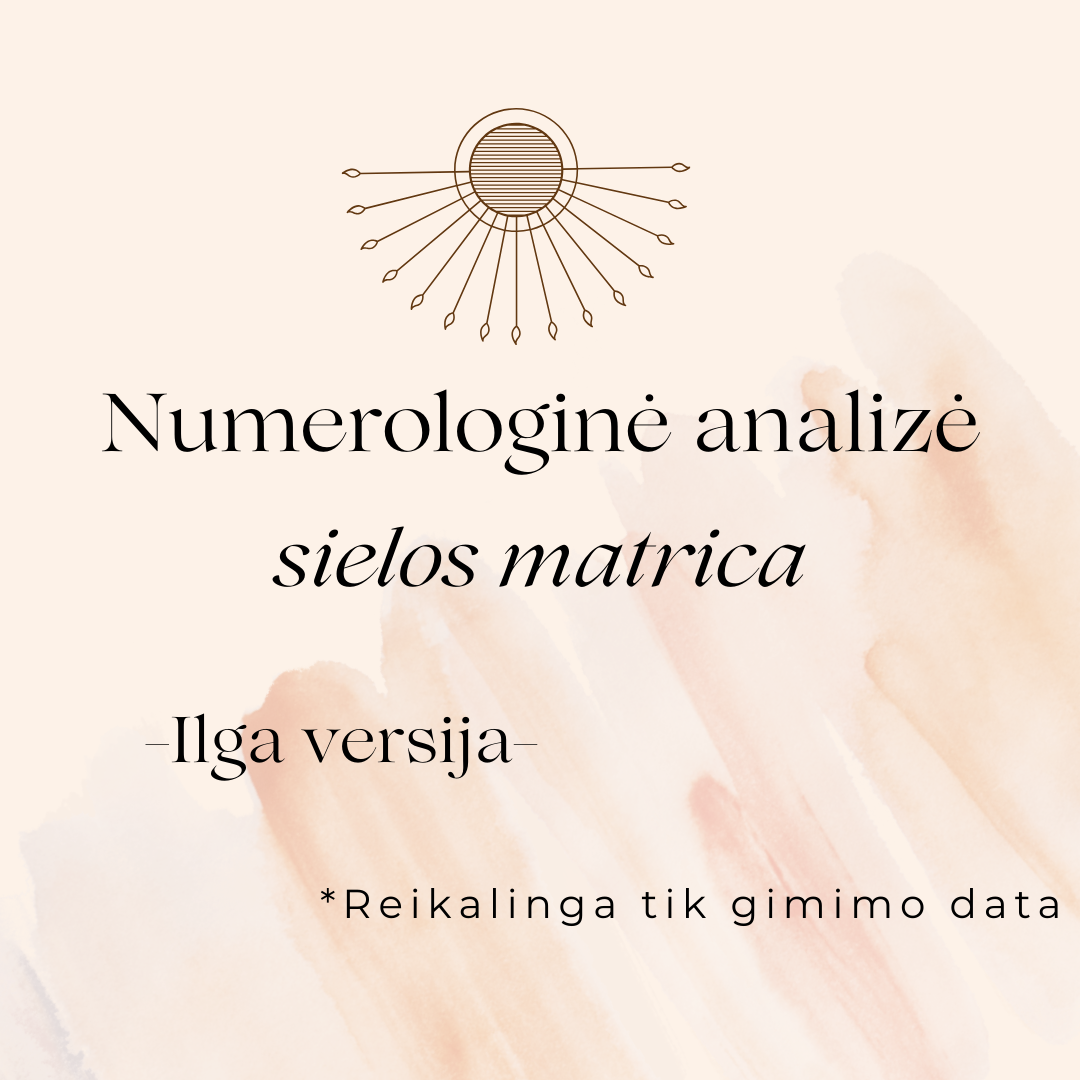 Numerologinė analizė MAXI