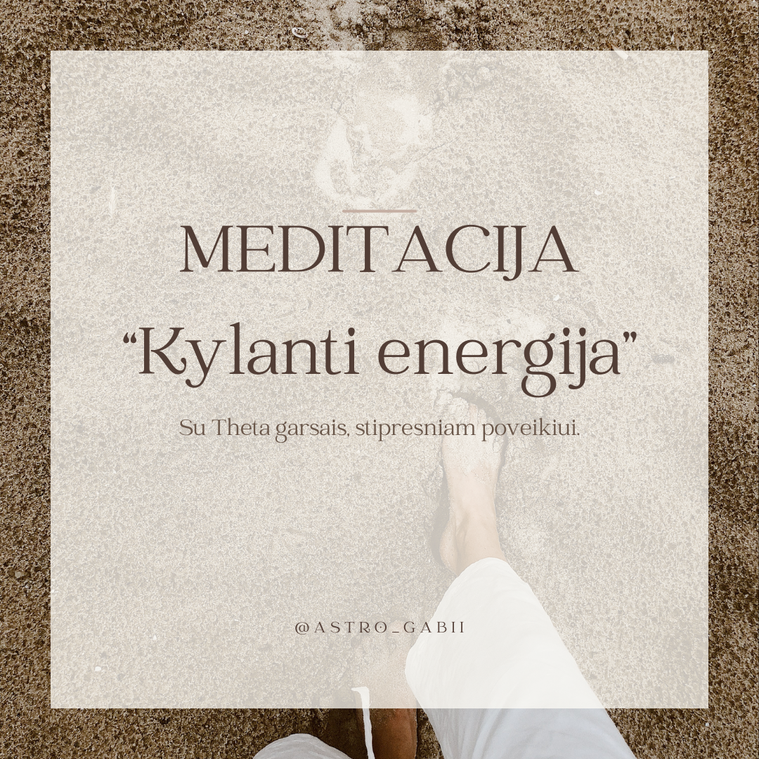 Meditacija "Kylanti energija"