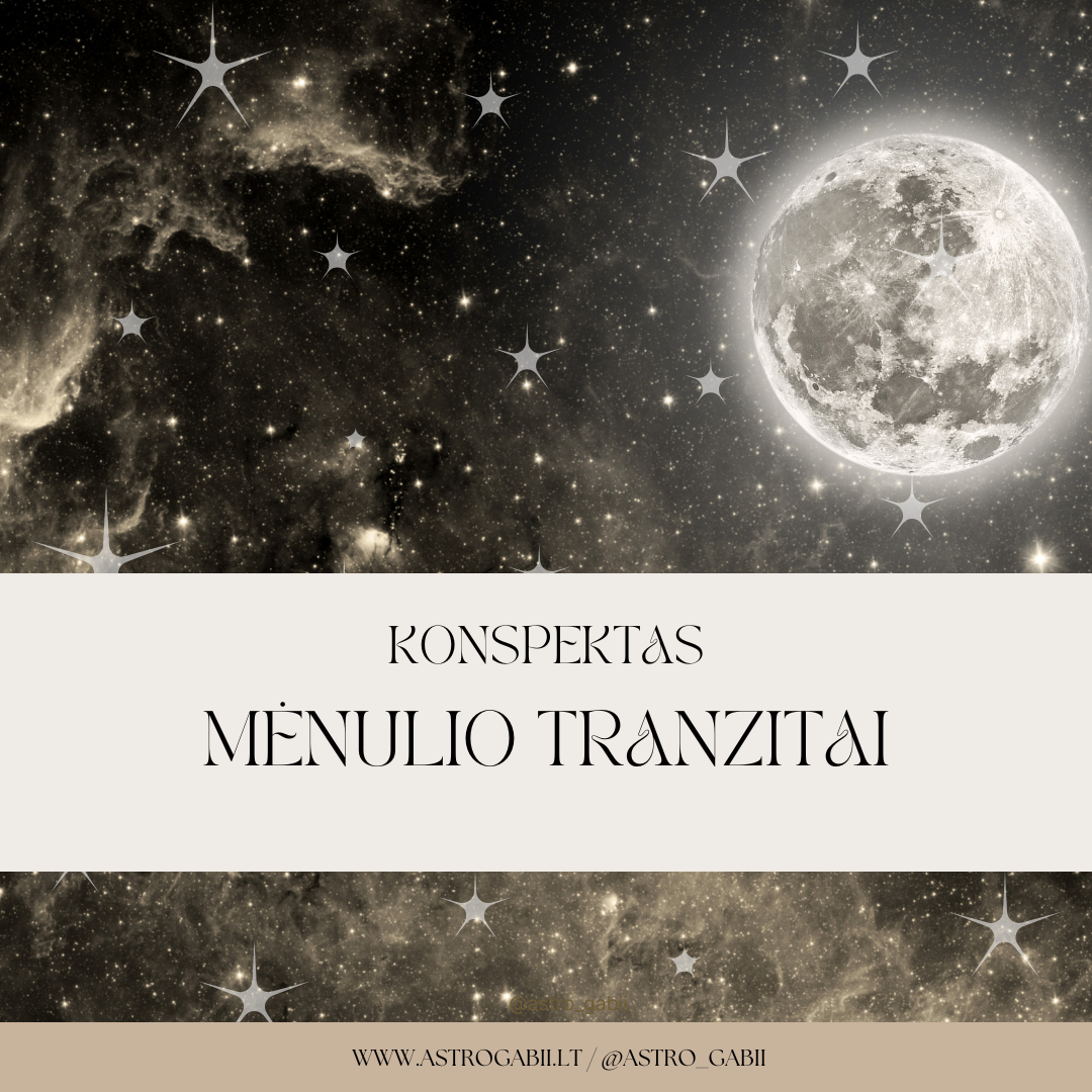 Konspektas "Mėnulio tranzitai"