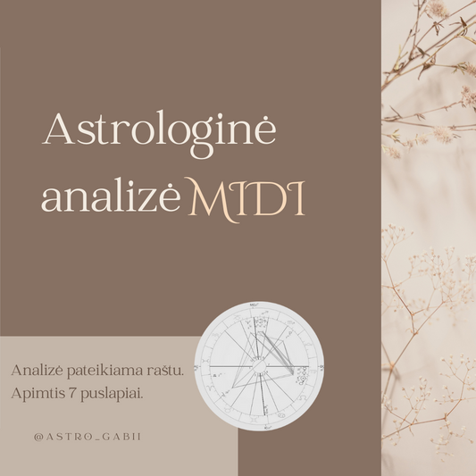 Astrologinė analizė MIDI