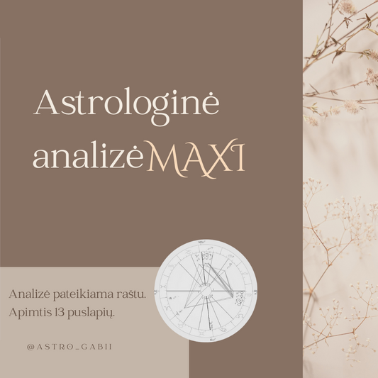 Astrologinė analizė MAXI