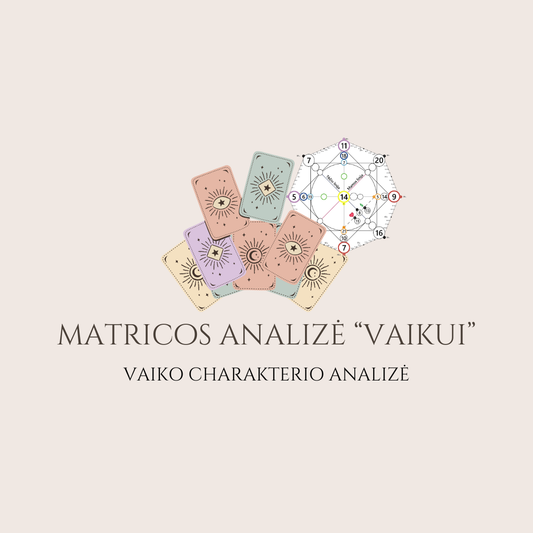 Numerologinė analizė "Vaikui"